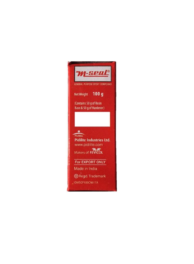 Pidilite 2-Piece Regular Epoxy Compound Black/Red 100grams  - Image 3