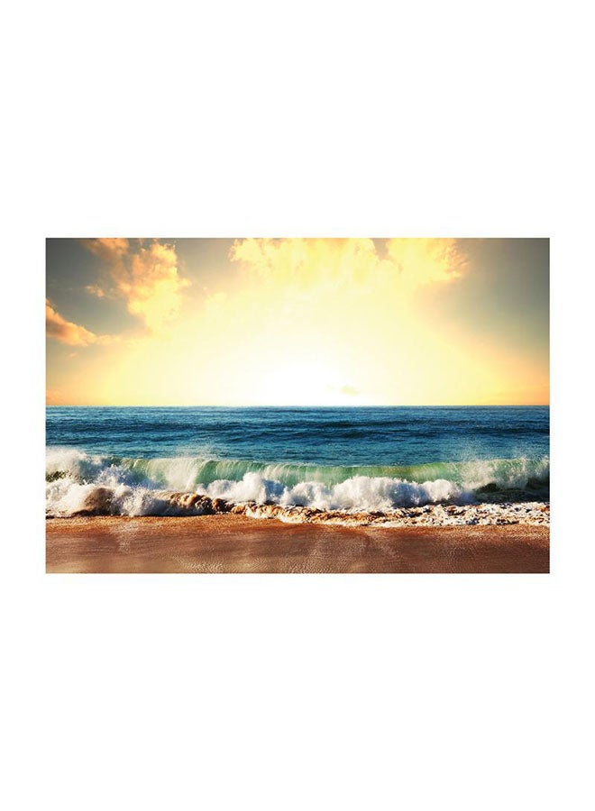 Sasb - Decorative Canvas Wall Painting Multicolour 60x40x2.5cm - Image 1
