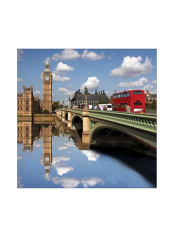 Sasb - Panel Without Frame Printed On Lightweight Board Multicolour 30x30x0.1cm - Image 1