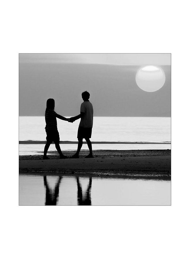 Panel Without Frame Printed On Lightweight Board Multicolour 30x30x0.1cm