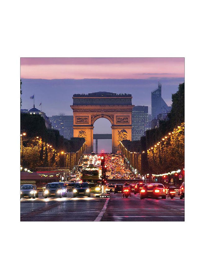 Sasb Panel Without Frame Printed On Lightweight Board Multicolour 30x30x0.1cm