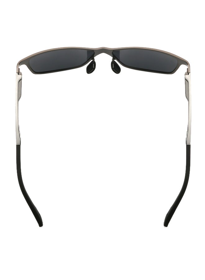 شاربدو نظارة شمسية بإطار مستطيل وعدسات مستقطبة - مقاس العدسة: 61 مم - Image 2