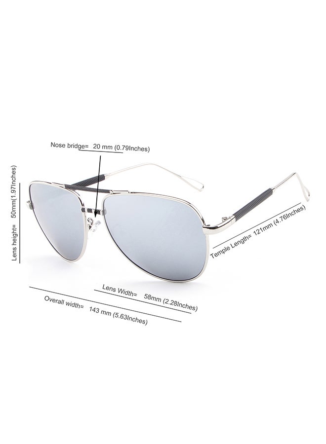 Sharpdo UV Protected Aviator Sunglasses - Image 5