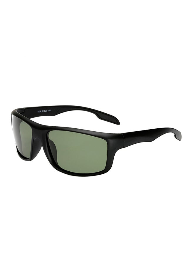 شاربدو نظارة شمسية بإطار مربع وعدسات مستقطبة - Image 1