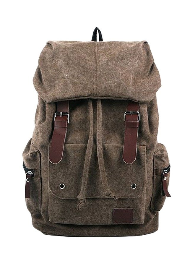 Satchel Leisure Backpack Beige/Brown