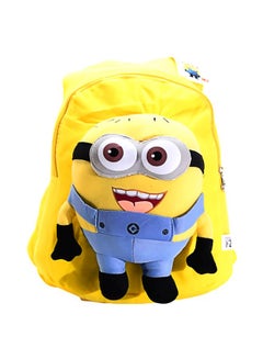 Minion Pattern Backpack Yellow/Blue