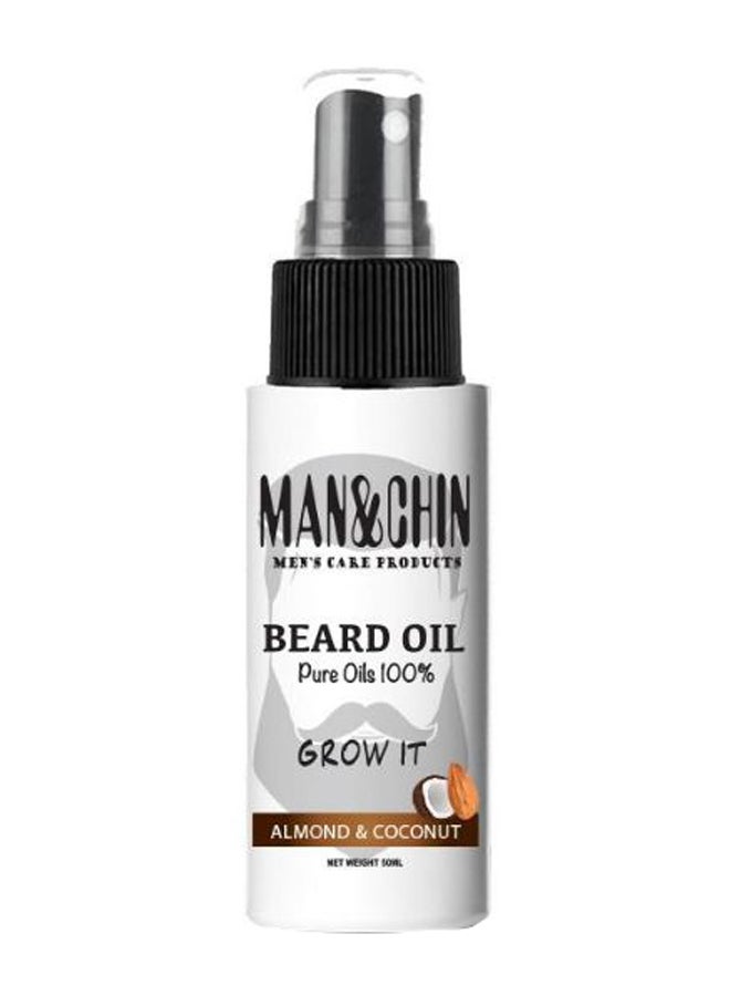 MAN&CHIN Almond And Coconut Beard Oil 50ml 