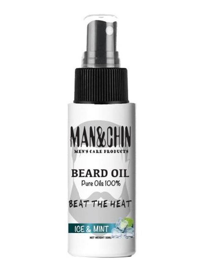 MAN&CHIN Ice And Mint Beard Oil 50ml 