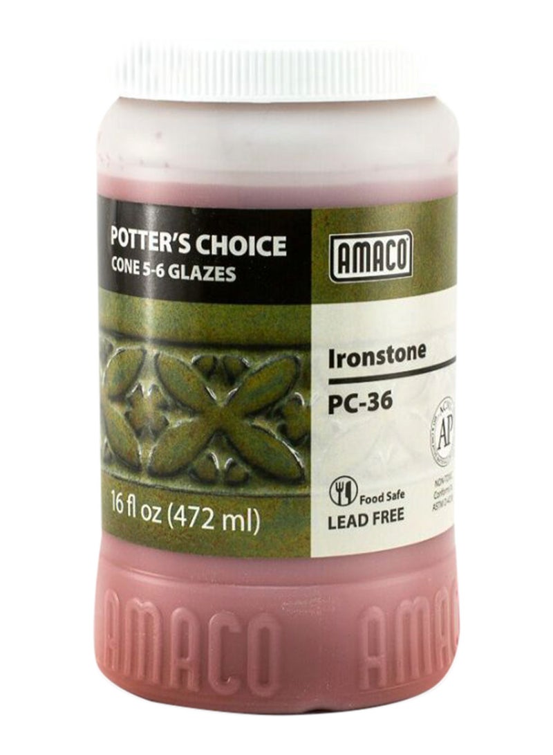 Amaco - High Fire Lead Free PC-36 Ceramics And Pottery Glaze Ironstone - Image 1
