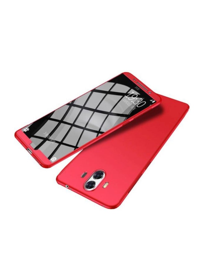 Front And Back Case Cover For Huawei Mate 10 With Screen Protector Red