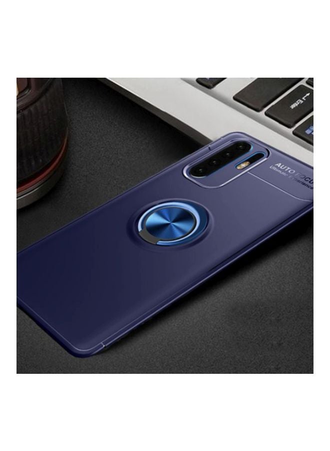 AUTO FOCUS Protective Case Cover With Ring Holder For Huawei P30 Pro Blue  - Image 2