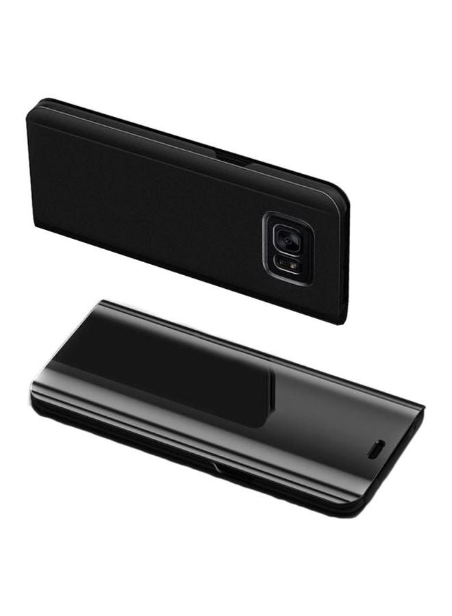 Generic - Flip Case Cover For Samsung S6 Edge Plus Black - Image 1