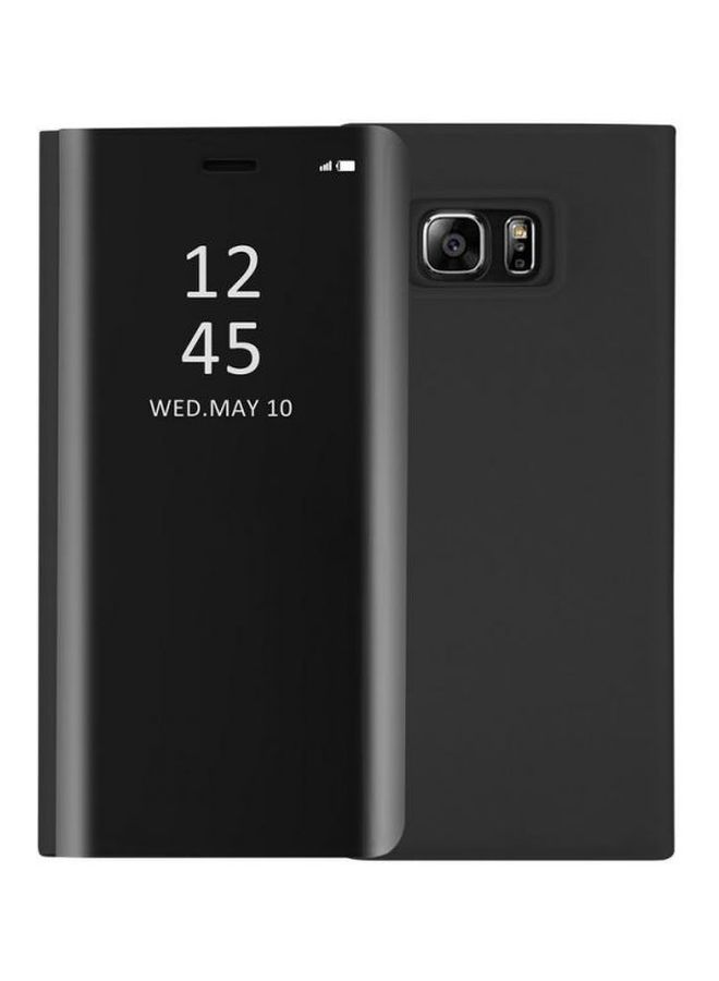 Generic - Flip Case Cover For Samsung S6 Edge Plus Black - Image 1