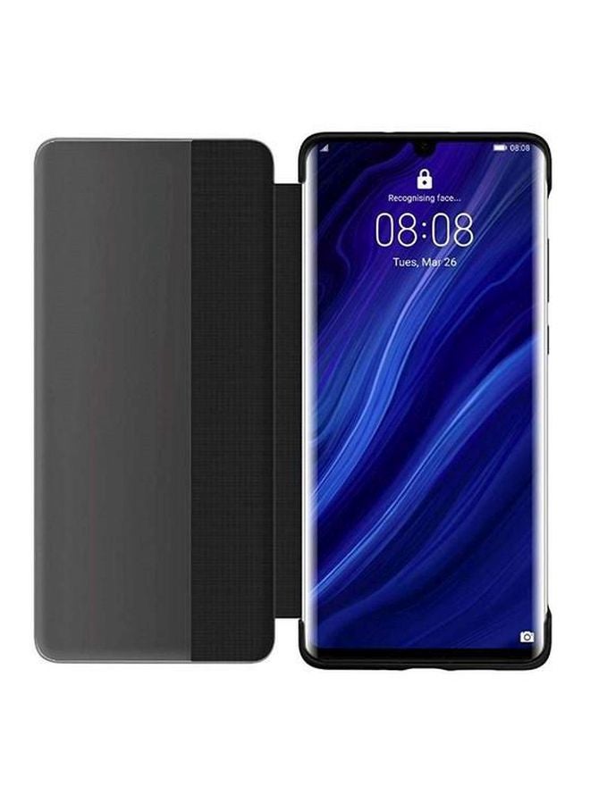 HUAWEI Protective Flip Cover For Huawei Genuine P30 Pro Black  - Image 2