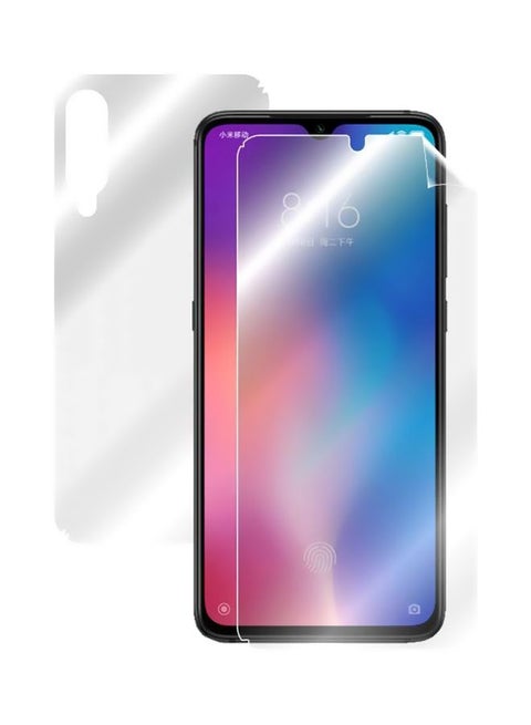 Front And Back Protector For Samsung A70 Clear