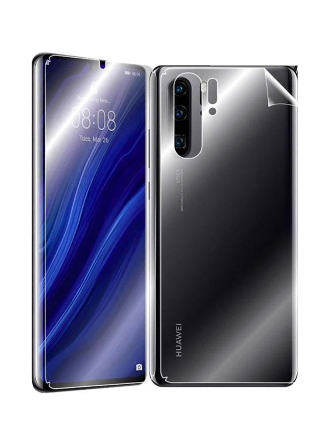 9H Front And Back Screen Protector For Huawei P30 Pro Clear - Image 1