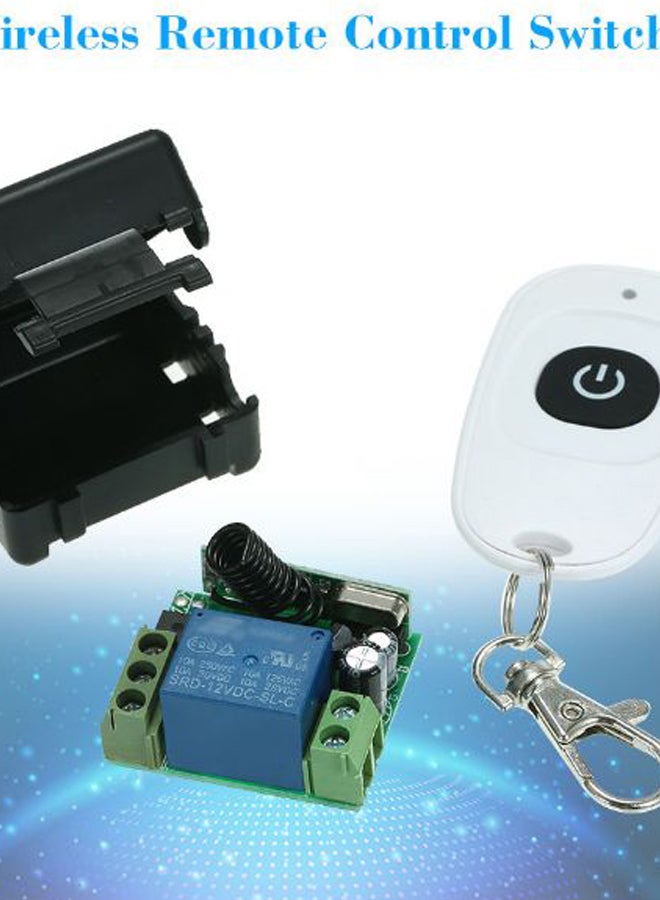 Wireless Remote Control Switch White/Black/Green  - Image 2
