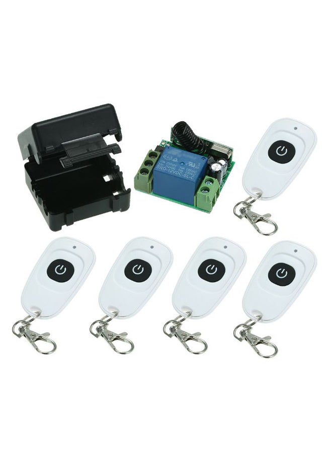Wireless Remote Control Switch White/Black/Green  - Image 1