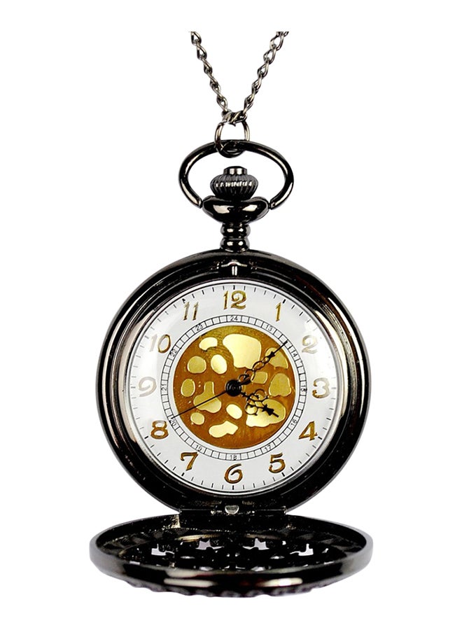 Generic - unisex Hollow Out Spider Web Style Alloy Analog Pocket Watch 8028 - Image 1