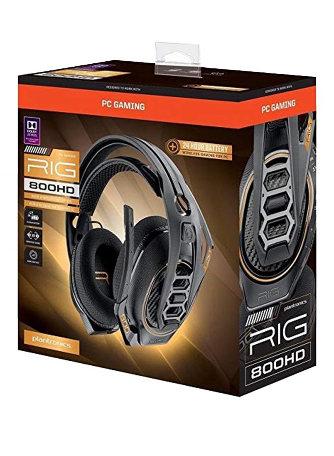 بلانترونيكس سماعة رأس لاسلكية للألعاب ريج 800HD لجهاز الكمبيوتر الشخصي - Image 2