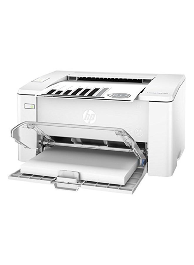 LaserJet Pro M102A Printer White