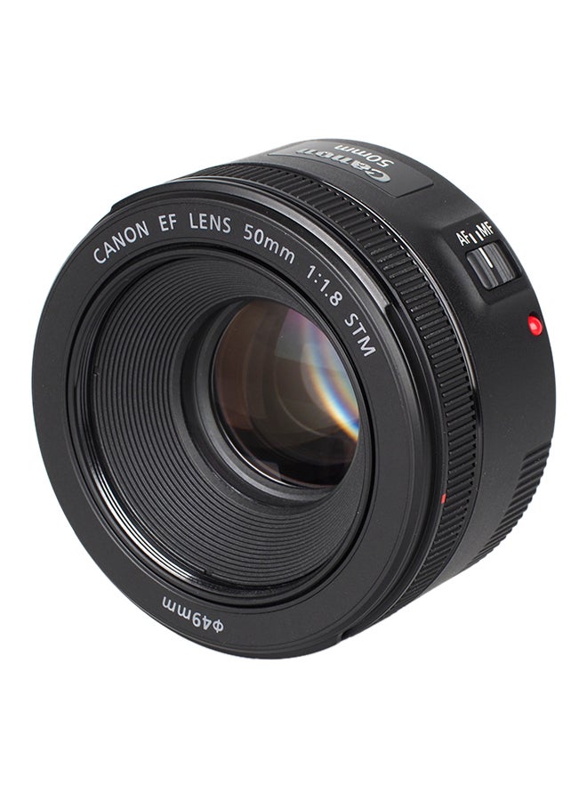 Canon - F/1.8 STM Lens For Canon Black - Image 1