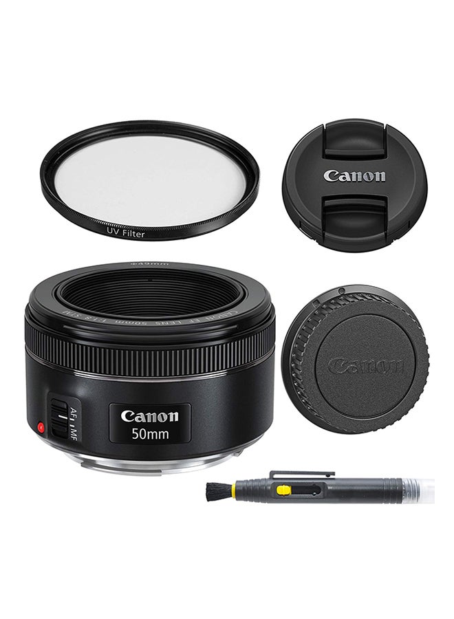 Canon - F/1.8 STM Lens For Canon Black - Image 1