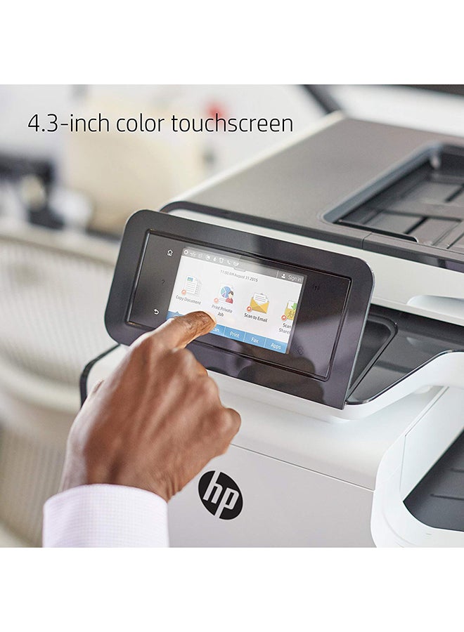 HP - Color PageWide Pro 477dw Multifunction Printer,D3Q20B Grey/White - Image 1