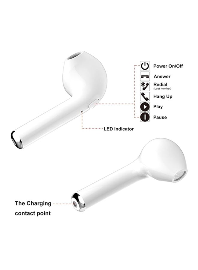 Bingola Bluetooth Earphones With Charging Box White  - Image 2