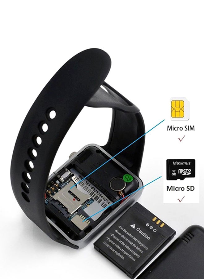 A1 Smartwatch Black/Silver  - Image 3