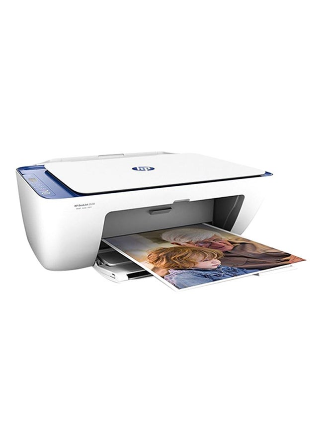 HP - DeskJet 2630 All-In-One Printer With Print/Copy/Scan/WiFi Function And Ink Tank System,V1N03C/MC White - Image 1