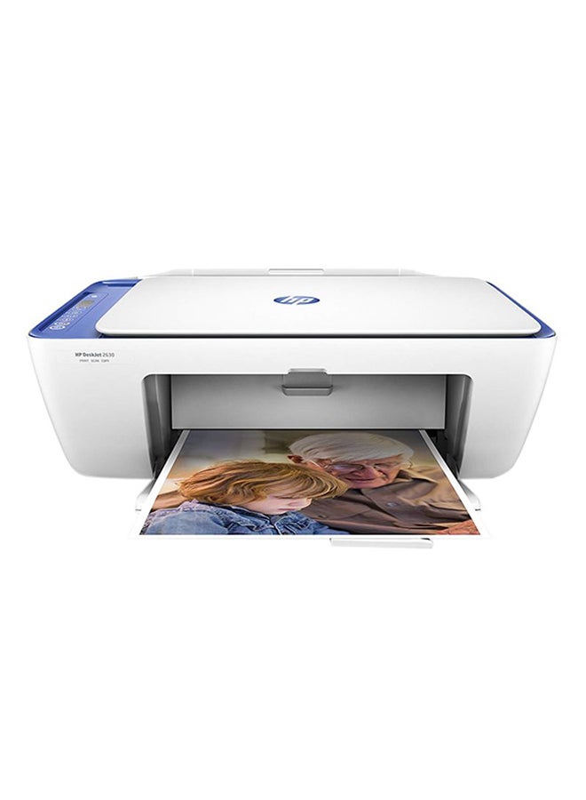 DeskJet 2630 Wireless All-In-One Printer With Print/Copy/Scan/WiFi Function,V1N03C/MC White