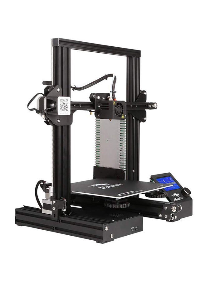 High-Precision 3D Printer Black