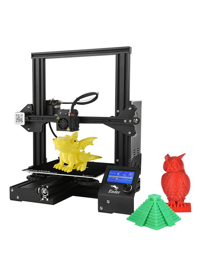 High-Precision 3D Printer Black