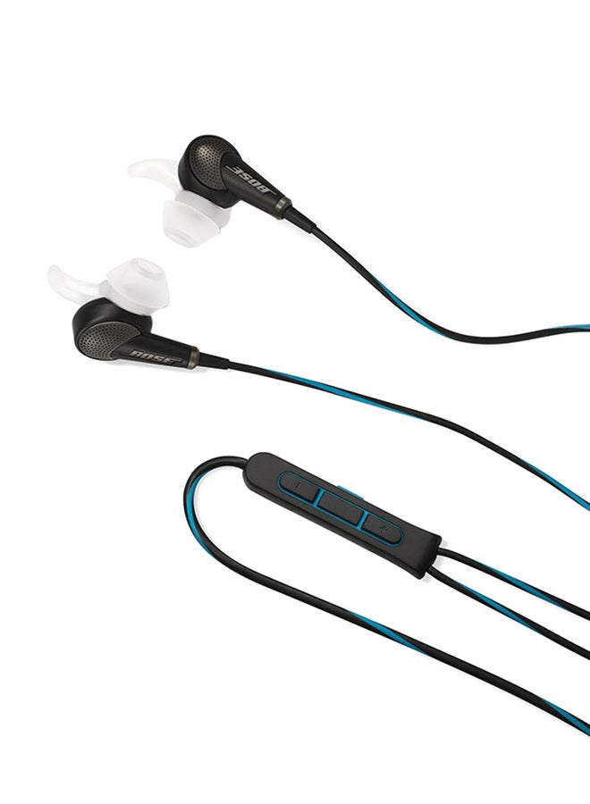 BOSE - QuietComfort 20 Noise Cancelling Headphones Black - Image 1