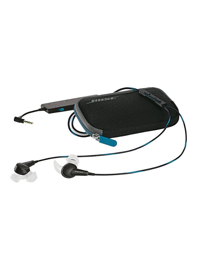 BOSE - QuietComfort 20 Noise Cancelling Headphones Black - Image 1