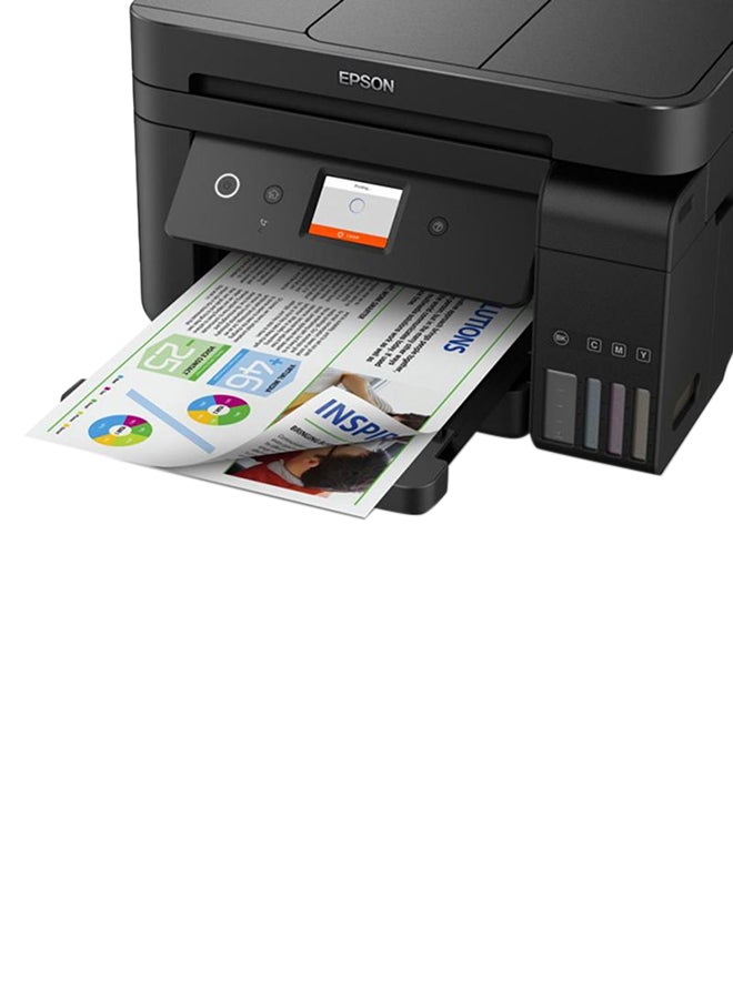 EPSON - L6190 Wi-Fi Duplex All-in-One Ink Tank Printer With ADF Black - Image 1
