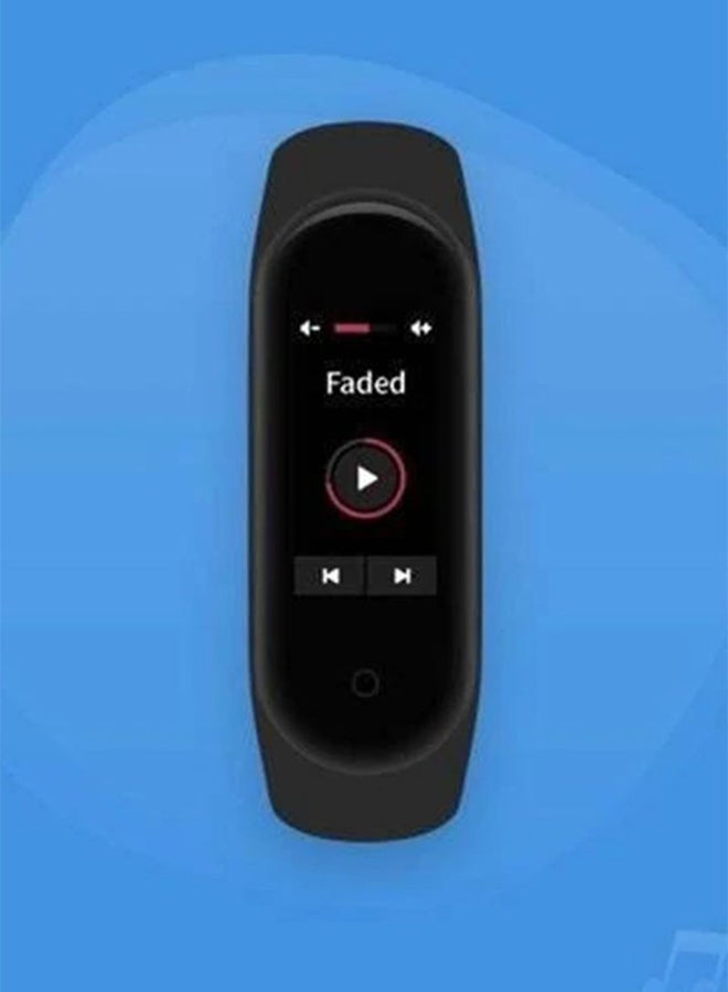Xiaomi - 125.0 mAh Mi Band 4 Waterproof Fitness Tracker Global Version Black - Image 1