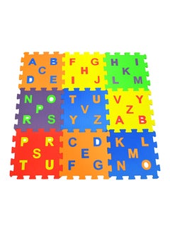 9-Piece Eva Puzzle Alphabets Game Tile Play Mats 33x33cm