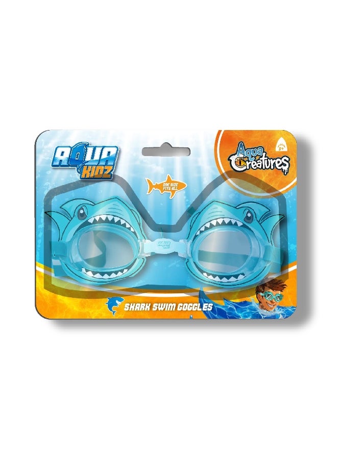 Shark Designed Swim Goggles