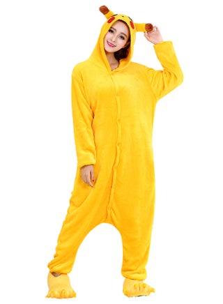 Pokemon Cosplay Sleepwear Hoodie Yellow - v1563969716/N26872546V_1