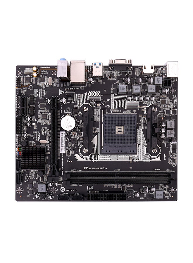 AB350M PRO V14 Mainboard System Board Black  - Image 1