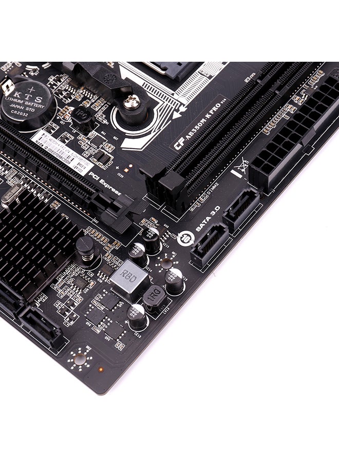 AB350M PRO V14 Mainboard System Board Black  - Image 2