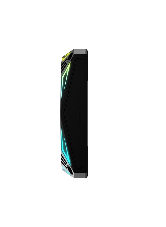 4-Pin RGB Radiator PC Case Fan Multicolour  - Image 3