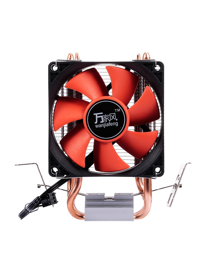 Generic Hydraulic CPU Cooler Fan Red  - Image 1