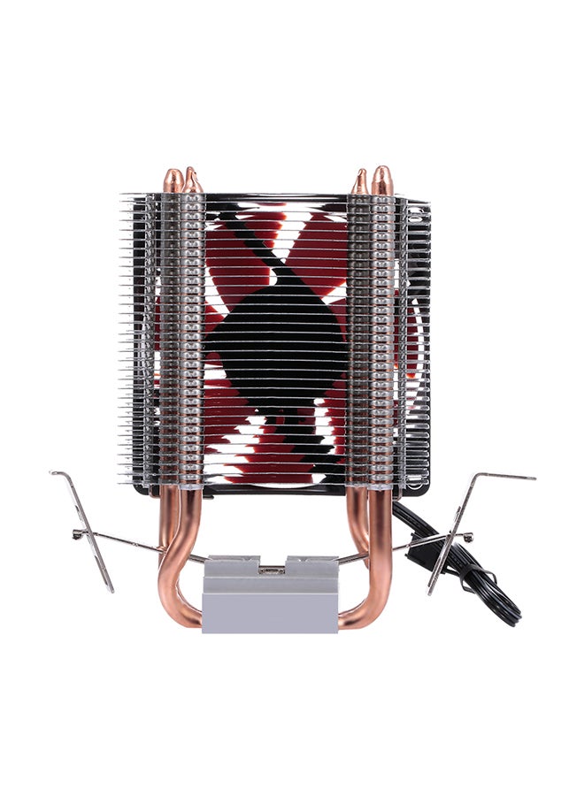 Generic Hydraulic CPU Cooler Fan Red  - Image 2