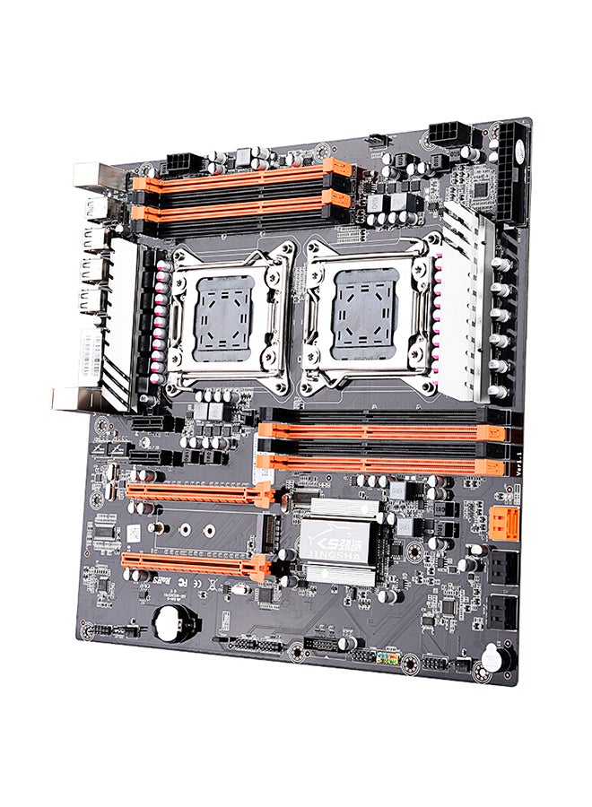Jingsha X79 Dual CPU Motherboard With LGA 2011 Socket Black  - Image 1