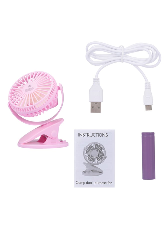 USB Mini Fan L8 L8 Pink - Image 5