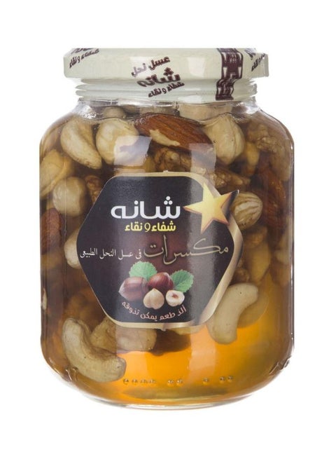 Bee Honey With Nuts 470grams