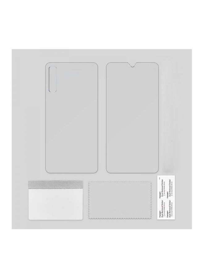 Front And Back Screen Protector For Xoiami Mi 9 Clear